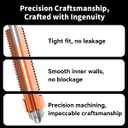 Official Creality K1/K1 Max/K1C Hotend Upgrades Kit, Unicorn K1 Series Ceramic Heating Block, 3D Printers Hotend Integrated Quick-Swap Nozzle, 300C High Temperature, 600mm/s (Terminal Without Buckle)