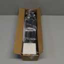 ENJOYBASICS 2 Pack Adjustable Spring Tension Curtain Rods 32 to 66 Inches, Stainless Steel Matte Black Shower Rod No Drilling for Window, Bathroom, Closet, Room Divider, 7/8" Diameter