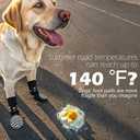 EXPAWLORER 6Pcs Anti Slip Dog Socks to Prevent Licking Paws, Dog Shoes for Hot Pavement Double Sides Dog Boots & Paw Protectors Booties for Hardwood Floors with Grip Small Medium Large Senior Dogs, XS