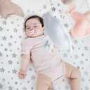 Crib Sheets for Girls 4 Pack, Fitted Crib Sheets for Standard Size Crib and Toddler Mattresses, Soft and Breathable Baby Gift Girl Set, Pink