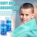 SmoothNovelty 2 Pack Swim Chamois Towel Water Absorbent Quick Dry Towel Shammy Chamois Cloth for Swimming Car Drying Diving Water Sports Beach Shower Pool Swimmer Gift