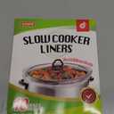 ECOOPTS Slow Cooker Liners Disposable Cooking Bags Large Size Pot Liners Fit 4QT to 8.5QT Suitable for Oval & Round Pot (10 BAGS)