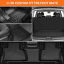 Floor Mats for Chevy Tahoe 2015-2020 and for GMC Yukon 2015-2020
