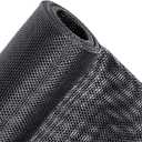 MAGZO Pet Proof Window&Door Screen Replacement Mesh, 60" W x 96" L, Best Vinyl Coated Polyester Dog Cat Resistant Heavy Duty, DIY Adjustable Net Netting Curtain Wire Fits Any Smaller Size, Black