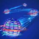 Flying Orb Ball Toy - 2026 Upgraded Magic Flying Orb Toy with LED Light 360Rotating, Boomerang Flying Toys Indoor Outdoor Fun Games, for 6 7 8 9 10 12+ Year Old Kids Boys Girls Adults