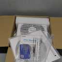 8" Room to Room Ventilation Fan with Remote, Quiet Reversible Through the Wall Air Transfer Fan, 10-Speed Smart Exhaust Vent, Temperature Control, ETL Certified for Bedroom, Kitchen, Laundry (White)