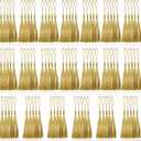 100 Pcs Gold Mini Tassels 13cm/5 Inch with Loops for Bookmarks, Jewelry Making, DIY Projects