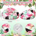 Lunmon 2 Pack Summer Inflatable Bean Bag Chairs Hawaiian Flamingo Blow up Chairs for Pool Party, Portable Inflatable Beach Lounge Chair for Movie Patio Night, Luau, Camping, Bedroom Reading, 21.65 x 37.4 x 15.75 inches