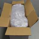 Ciaell 24 Pack Plastic Champagne Flutes - 6oz Ribbed Disposable Champagne Glasses - Clear Vintage Mimosa Glasses with Long Stem, Elegant for Weddings, Birthdays, Party