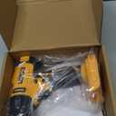 Cordless Heat Gun for DeWALT 20v Battery,Lithium Hot Air Gun, 5 Nozzle Attachments,2-Temp Setting Max 1022F(550C),Heat Gun for Shrink Wrapping, Tube Bending (Tool Only, NO Battery) (Ordinary)