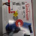 Sunbeam XL Renue Contoured Heating Pad, 25" x 25", For Neck & Shoulder Pain Relief with Auto Shut Off, Moist Heating Option, Machine-Washable, Gifts For Mom & Wife, Lakeshore Blue 