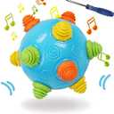 Toddler's Music Dancing Shake Ball - Move, Crawl, Bounce, Sensory Learning for Kids and Babies, Fun Gift for Both Boys and Girls