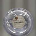 PLASTICPRO Premium Heavy Weight Crystal Clear Disposable Hard Plastic Plate (240, 9'' Inch Plates)