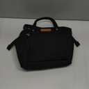 Small Diaper Bag Backpack, Stroller Organizer with Insulated Cup Holder & Detachable Shoulder Strap, Convertible Diaper Bag Tote for Short Trip (Black) | 5 in 1 Diaper Bag, Short Trips & Daily