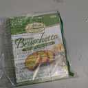La Panzanella Garlic and Parmesan Bruschetta Crackers - Italian-inspired Toasts, For Soups, Dips, Spreads or Snacks, 4.23oz (120g), Best if Used By 26/01/2025