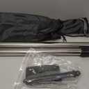 10FT Dust Barrier Poles Kit, 4 Pack, Extendable, 2 Zippers & Carry Bag