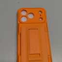 Oterkin for iPhone 17 Pro Wallet Case [4-5 Card Holder] [Kickstand] [RFID Blocking] [Full Camera Protection] [Military Grade Protection] Shockproof Rugged Phone Case for iPhone 17 Pro, Orange