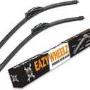 Windshield Wiper Blades (Pack of 2) | Premium OEM Quality All-Season Blades | Quiet, Stable Armor Frame Design | Universal Fit for Front & Rear Us (24'' + 19'' (pair for front windshield))