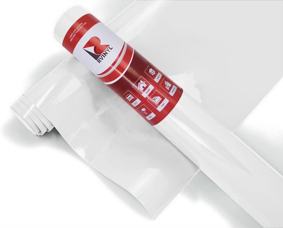 ORACAL 951 Series Premium Cast Film in White - 12" x 10ft - Gloss Finish Silicone Coated Vinyl Sheet Roll for Decals, Signs and Graphics
