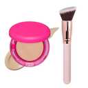 Peptide Bouncees Foundation for Mature Skin, Balm Foundation, Hydrating Age-Defying Makeup, All Skin Types (Natural, #) (1 Fl Oz (Pack of 1))