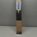 Cordless Light Filtering Mini Blind - 35 Inch Width, 48 Inch Length, 1" Slat Size - Pearl White - Cordless GII Morningstar Horizontal Windows Blinds for Interior by Achim Home Decor