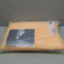 Travel Pillow Memory Foam Pillows, Camping Pillow-Compressible Medium Firm, Breathable Cover, Ideal Backpacking Hiking, Bed Pillows, Airplane and Car (Apricot Yellow, S) (S-15.7*9.8in)