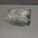 Mud Pie baby-boys Mud Pie Children's Green Stripe Waffle Romper (3-6 Months)