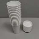 16 oz Paper Coffee Cups, Disposable Paper Cup with Lids, Hot/Cold Beverage Drinking Cup for Water, Juice, Coffee or Tea, Suitable for Home, Shops and Cafes 14 Cups