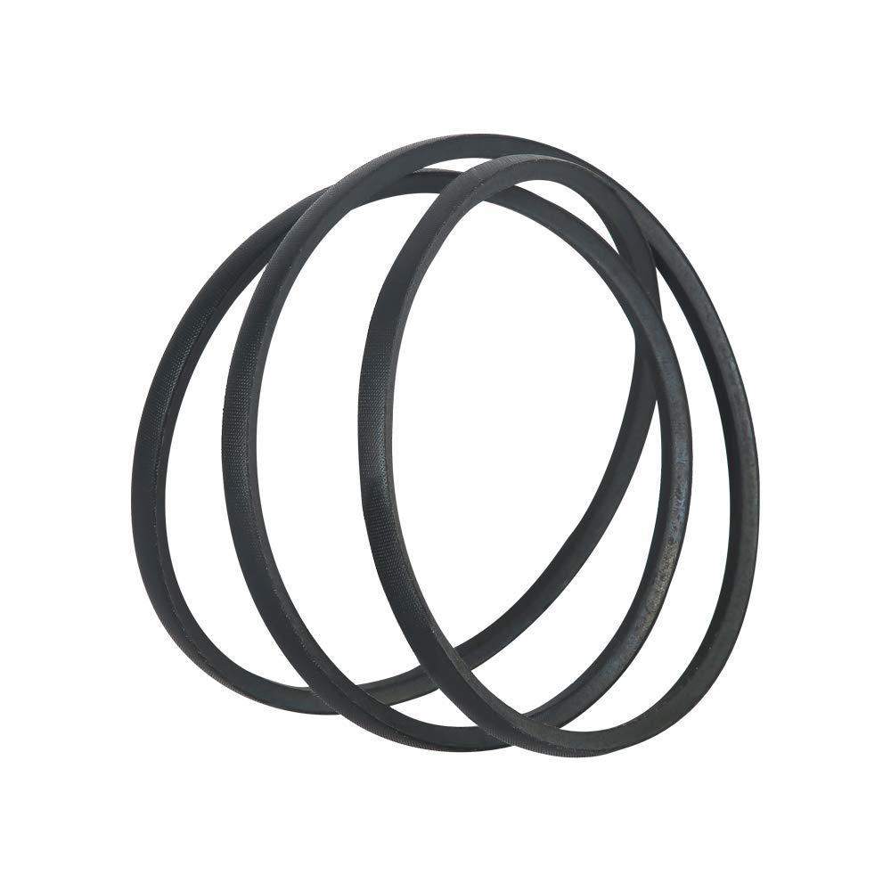 Riding Lawn Mower Deck V-Belt 5/8" X 111.5" Replacement for John Deere M110313 M154958, Cub Cadet 754-04055 954-04055