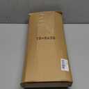 OKBA Throw Pillows Insert Set of 2, with 100% Cotton Cover, Bed and Couch - Indoor Hotel Decorative Pillows, 12x20 in White Pillows Inserts