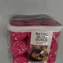 Conair Foam Hair Rollers - 9 Large Pink & 48 Assorted Size & Color Rollers with Storage Cases