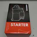 A-Premium Starter Motor Compatible with Kia Soul 2012-2014, Rio 2013-2015 & Hyundai Accent 2013-2017, Veloster 2013-2017, 1.6L, 12 Volts 0.9KW 10-Teeth Clockwise