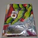 Christmas Backdrop Banner Elf Kids Winter Snow Forest Scene Backdrop Wall Hanging for Party Indoor Outdoor Decor Poster 71 X 43 Inches