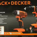 Black & Decker 20V MAX Drill/Driver Impact Combo