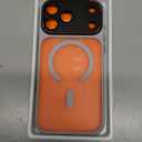 Magnetic for iPhone 17 Pro Max Case: Upgraded [Full Camera Protection], with [1X Screen Protector] [Camera Button], 6.9" Case for iPhone 17 Pro Max, Orange