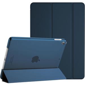 ProCase for iPad 9th/ 8th/ 7th Generation Case 10.2 Inch (2021/2020/2019 Release), 10.2 iPad Case 9th/ 8th/ 7th Gen Cover, Slim Smart Cover with Translucent Hard Shell Back -Navy