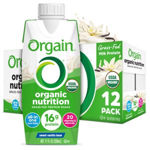 2 boxes of the protein shakes Exp 11/15/2026, 1 bag of bowls, 1 bag of plates, a bag of cough drops and vitamins Exp 05/2027