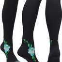Physix Gear Compression Socks 20-30 mmHg - Men & Women - Running, Nurses, Shin Splints, Flight, Travel S/M