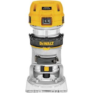 DEWALT Router, Fixed Base, 1-1/4 HP, 7.7-Amp, Variable Speed Trigger, Corded (DWP611)