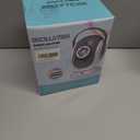 Joyfuture Automatic Bubble Machine, Black Bubbles Blower for Kids, Toddlers - 360 Rotation, 75 Adjustment, with LED Light - Gifts for Boys, Girls, Outdoor, Birthday, Party