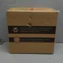 HaWare Stoneware Dinner Plates Set of 6, 10" Heavy Duty Ceramic Plate, Reactive Glaze Ripple Dinnerware for Home Restaurant, Chip and Scratch Resistant, Microwave and Dishwasher Safe, Matte Black