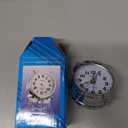 KEYPOWER Alarm Clock Mechanical Wind Twin Bell Double Bell Small