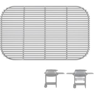 SafBbcue Stainless Steel Charcoal Grate for PK300 Grills Smoker, Grill Charcoal Grate for PK300AF Grills & Smoker Accessories, Stainless Steel BBQ Grill Grate for PK300 Parts, 20.5" x 12.5"