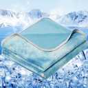 inhand Cooling Blanket King Size (90"x108"), Cooling Blankets for Hot Sleepers, Absorbs Heat to Keep Adults Cool for Summer Nights Sweats, Thin Cold Lightweight Blanket for Couch Bed, All Season Use