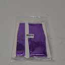 Purple Streamers Party Decorations - Thicken 2 Pack 3.2 x 8.2 FT - Purple Tinsel Foil Fringe Curtains, Photo Booth Props Backdrops for Birthday, Halloween, Graduation Party Decorations