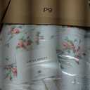 Laura Ashley - King Comforter Set with Shams, Cotton, Reversible