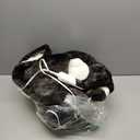 MAXEVE Electric Heated Throw Faux Rabbit Fur Blanket with 8 Heating Levels & 8 Hours Auto Off, Fast Heating Warm Cozy Sherpa Washable Blanket with Over-Heat Protection, ETL Certification, Grey