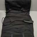 Snailax Vibration Back Massager with Heat, Seat Massager with 8 Vibrating Motors & 5 Modes, Chair Massager Cushion, Massage Pad for Chair, Office, Gifts for Lover (Black)