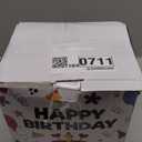 DomKom [New] 6FT Inflatables Birthday Cake Outdoor Decorations with Candles,Build-in LED Magic Lights, for Happy Birthday Party Outdoor,Indoor,Garden Yard Lawn Decor