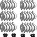 30 Pcs Activated Carbon Face Filters Anti Dust Replacements Parts for Most Sport Bicycle Cycling Mask Filters with 8 Exhaust Breathing Valves Replacement